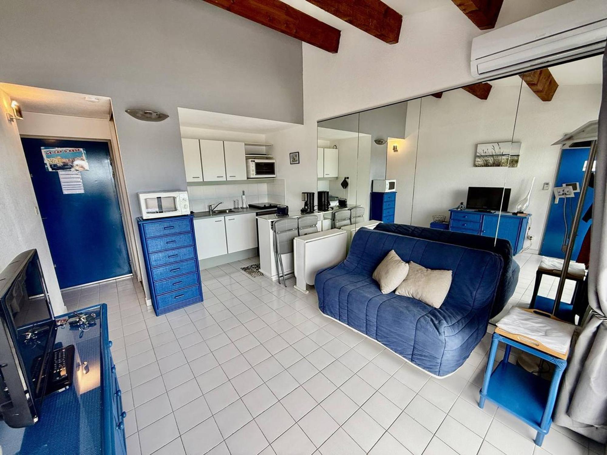 Proche Richelieu Avec Piscine, Clim Et Parking - Fr-1-723-14 Appartement *